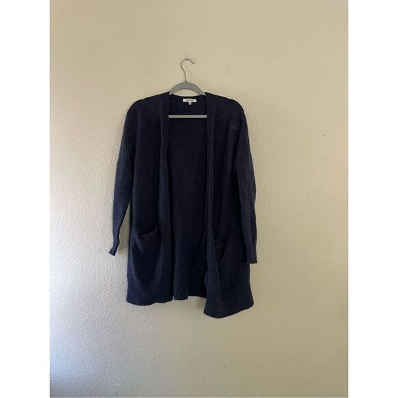 Madewell wool blend grey open oversized cardigan size xsmall - Picture 1 of 6